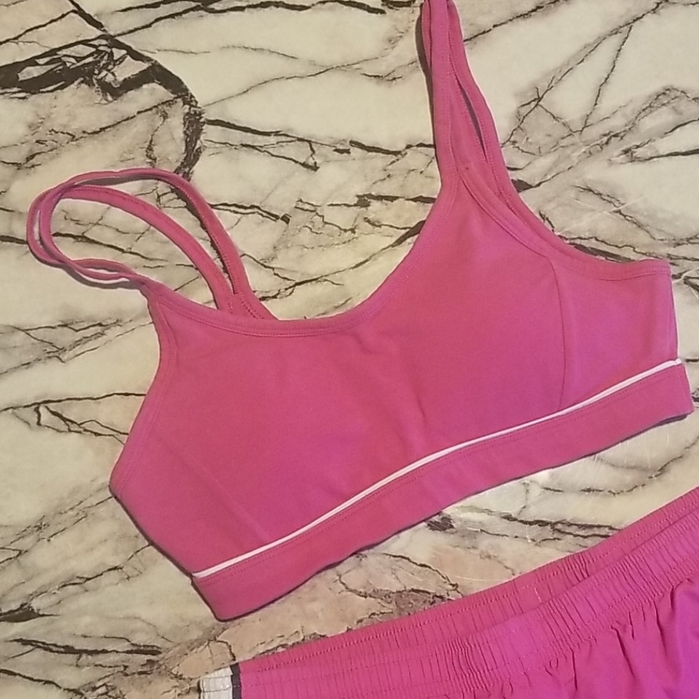 Forever 21 Hot Pink Sports Bra